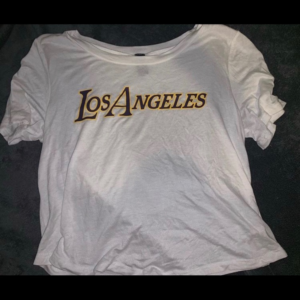 Lakers crop top